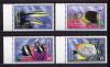 Почтовые марки. Микронезия. 2000г. Рыбы. №1077-1080. 2000г