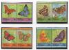 Почтовые марки. Тувалу, 1985 г. Бабочки. №45-52. 1985г