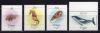 Почтовые марки. Тонга, 1989 г. №1063-1068. Неполная серия. Морские обитатели. 1989г