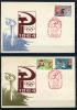 Конверты с марками и СГ. СССР 1964 г. ХVIII Олимпийские игры в Токио. КО. 1964г