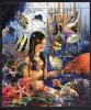 Почтовые марки. Мадагаскар, 1999 г. №2169-2177. МЛ. Жизнь моря. Русалочка. 1999г