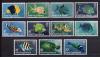 Почтовые марки. Виргинские острова. 1975г. Стандарт. Рыбы. №284-294. (Часть серии) 1975г