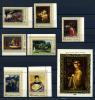 Почтовые марки. СССР. 1973г. Эрмитаж. Зарубежная живопись. №4300-4306. Блок №4307. (кат.: 200р.) 1973г