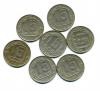 Монеты СССР. 15 копеек 1957 г. 7 шт 1957г