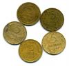 Монеты СССР. 5 копеек 1930-1956 г. 5 шт. 1930-1956г