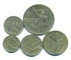 Монеты СССР. Набор 1967 г. 50 лет Советской власти. 5 шт. 1967г