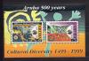 Почтовые марки. Аруба. 1999г. Наскальные рисунки Аборигенов. Блок №2. 1999г