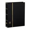 Альбом для марок BASIC ФОРМАТ A5, на 32 черных страницах (16 листов). (ЦВЕТ: черный) LEUCHTTURM