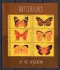 Почтовые марки. Невис, 2012 г. Бабочки. МЛ. №2713-2718. 2012г