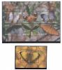 Почтовые марки. Мальдивы, 2002 г. Бабочки. №3987-3992. Бл. 524. (19,0 е) 2002г