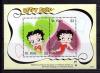 Почтовый блок. Сен-Киттс. 2007г. Мультфильм. Бетти Буп. Блок №77 (№917-918). 2007г