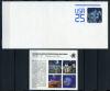 Почтовый конверт с голограммой . США 1989г. Филвыставка в Вашингтоне. КО. 1989г