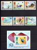 Почтовые марки. Верх.Вольта. 1974г. UPU ВПС. №517-522, Блок №26. 1974г