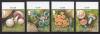 Почтовые марки. Гибралтар, 2003 г. Грибы. MiNr. 1054 - 1057. 2003г