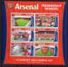 Почтовые марки. Гренада, 2002 г. Брит. футбол. Арсенал. МЛ. №5126-31. 2002г