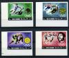 Почтовые марки. Рас-эль-Хайма. 1969г. №312-315В. Олимпийские игры в Гренобле. 1969г