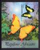 Почтовые марки. Бенин. 2001г. Бабочки. Блок №4 2001г