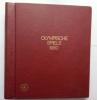 Иллюстрированный альбом для марок, карточек, конвертов. Про-во Германия.  Олимпийские игры 1980г. 82 листа. 270мм х 310мм. Б/У.(Сост. -  есть надписи на листах карандашом)