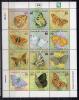 Почтовые марки. Маршаллы, 2002 г. Бабочки. №1570-1581. МЛ. (Mi 25.0 e) 2002г