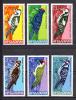 Почтовые марки. Болгария. 1978г. Птицы. Дятлы. №2701-2706. 1978г