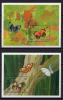 Почтовые марки. Гренада и Гренадины, 1991 г. Бабочки. Бл. 211, 213. 1991г
