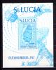 Почтовые марки. о.Св. Люсии. 1967г. Космос. Блок №1. (См.сост.) 1967г