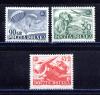 Почтовые марки. Польша. 1952г. Самолёты. №770-772. 1952г