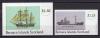 Почтовые марки. Шотландия, ов. Бернера. 1982 г. Корабли. 1982г