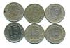Монеты СССР. 15 копеек 1952-2957 г. 6 шт. 1952-1957г