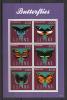 Почтовые марки. Гайана, 2013 г. Бабочки. №8585-8590. 2013г
