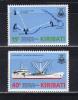 Почтовые марки. Кирибати. 1985г. Телеком. №468-469 (Mi: 4.50 Евро). 1985г