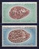Почтовые марки. Новая Каледония. 1970. Ракушки. №488-489 (см. сост). (Mi: 27.00 Евро) 1970г