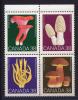 Почтовые марки. Канада. 1989г. Грибы. №1142-1145. 1989г