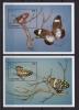Почтовые марки. Лесото. 1997. Бабочки. Бл. 123-124 1997г
