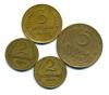 Монеты СССР. 2, 3, 5 копеек 1936-1946 г. 4 шт. 1936-1946г