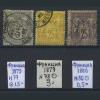 Почтовые марки. Франция. 1886 г. № 77, 78, 80. 1886г