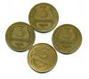 Монеты СССР. 3 копейки 1954 -1957 г. 4 шт. 1954-1957г
