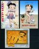 Почтовые марки. Гайана, 2000. Мультфильмы. Betty Boop. Бл. 649 etc. 2000г