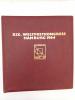 Иллюстрированный альбом для марок, КПД, карточек . Про-во Германия. LINDNER. XIX Всемирный почтовый конгресс. Гамбург 1984г. 43 листа. 290мм х 310мм. Б/У.(Сост. - есть надписи на листах карандашом)