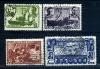 Почтовые марки. СССР 1940 г. Полярный дрейф ледокола "Седов" № 729-732 1940г