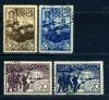 Почтовые марки. СССР 1938 г. 602-605. Снятие полярников со льдины. 1938г