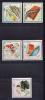 Почтовые марки. Куба. 1968г. Пищевая промышленность. №1408-1412. 1968г