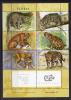 Почтовые марки. Аргентина 2001 г. Кошачьи. № 2665-2670. МЛ. 2001г