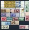 Почтовые марки. США 1948-1970 г. Национальная гвардия, герои свободы, Армия Спасения и т.д. Сборный лот. 1948-1970г