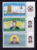 Почтовые марки. Панама. 1966г. Кеннеди. Космос. №938-940. 1966г