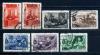 Почтовые марки. СССР 1949 г. № 1366-1372. 8 марта. (свой клей) 1949г