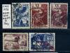 Почтовые марки. СССР 1938 г. № 640-644, без 643. Комсомол (некомплект) 1938г