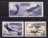 Почтовые марки. СССР 1946г. Самолёты (свой клей). № 1034, 1037-38. 1946г