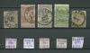 Почтовые марки. Бельгия. 1884-1893 гг. № 40, 49, 50 etc. 1884г