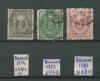 Почтовые марки. Япония. 1876-1892. № 40b, 57, 60. 1876г
